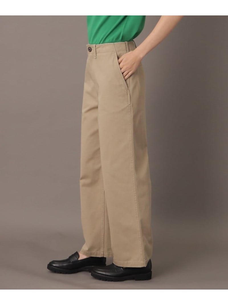 DRESSTERIOR【CLASSY.12月号掲載】ヴィンテージワイドチノパンツ