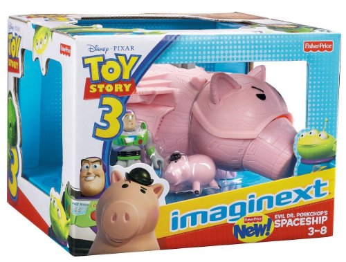 楽天市場】トイストーリー3 / Dr ポークチョップのブタの飛行船！バズ