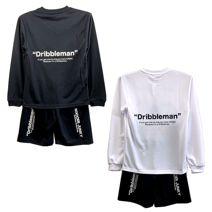 楽天市場】サッカージャンキー ドリブルマンII 長袖ジュニアプラ上下