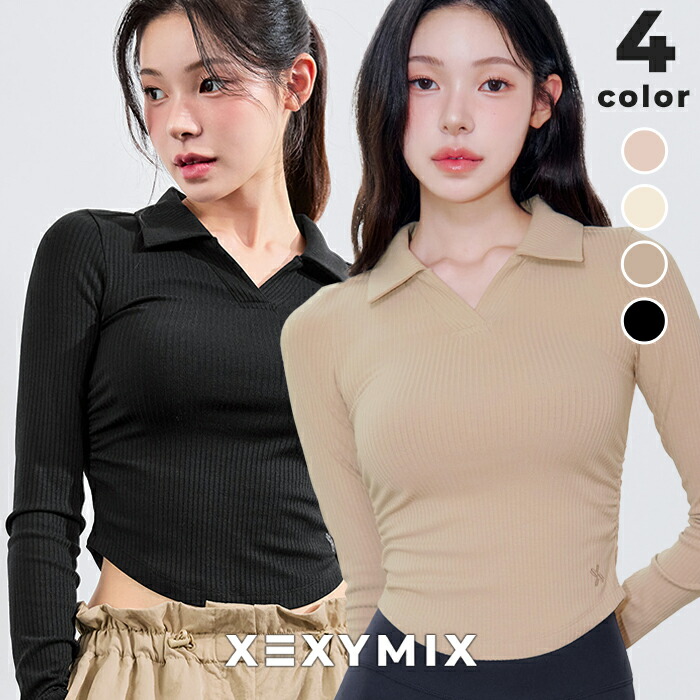 楽天市場】ゼクシィミックス xexymix 長袖 スウェット リブ ラウンド