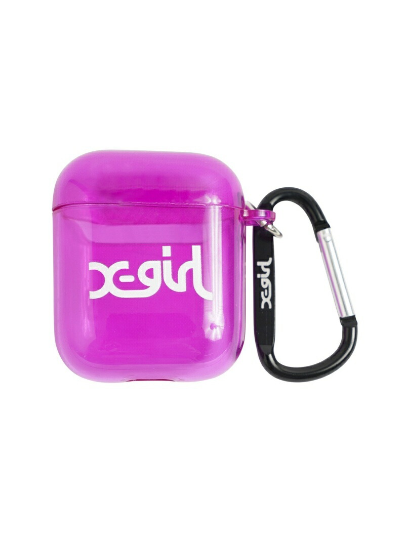 楽天市場】MILLS LOGO CLEAR Airpods CASE エアーポッズケース X-girl