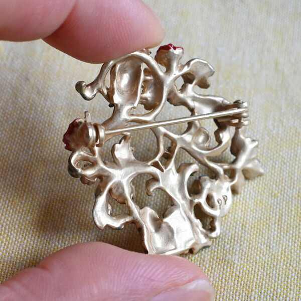 楽天市場】パルナートポック ブローチ ロマネスクブローチ（ 胸飾り