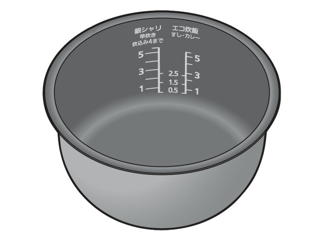 楽天市場】内釜 パナソニック sr-hx 184の通販