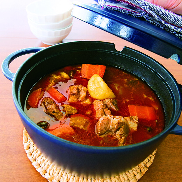 楽天市場】【栗原はるみ 公式】うまみ鍋 22cm ネイビー / 栗原 はるみ