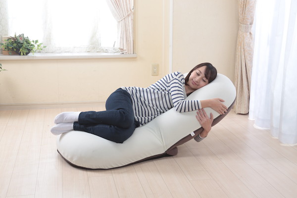 おまさ〜 座椅子 CLOUD SLP-スリーフ アイボリー 楽天市場