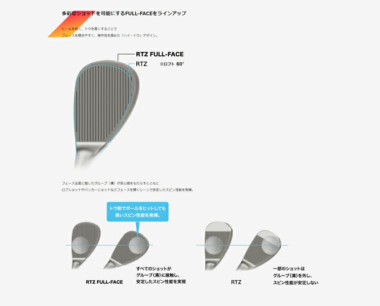 楽天市場】クリーブランド ゴルフ Cleveland GOLF RTZ ツアーサテン