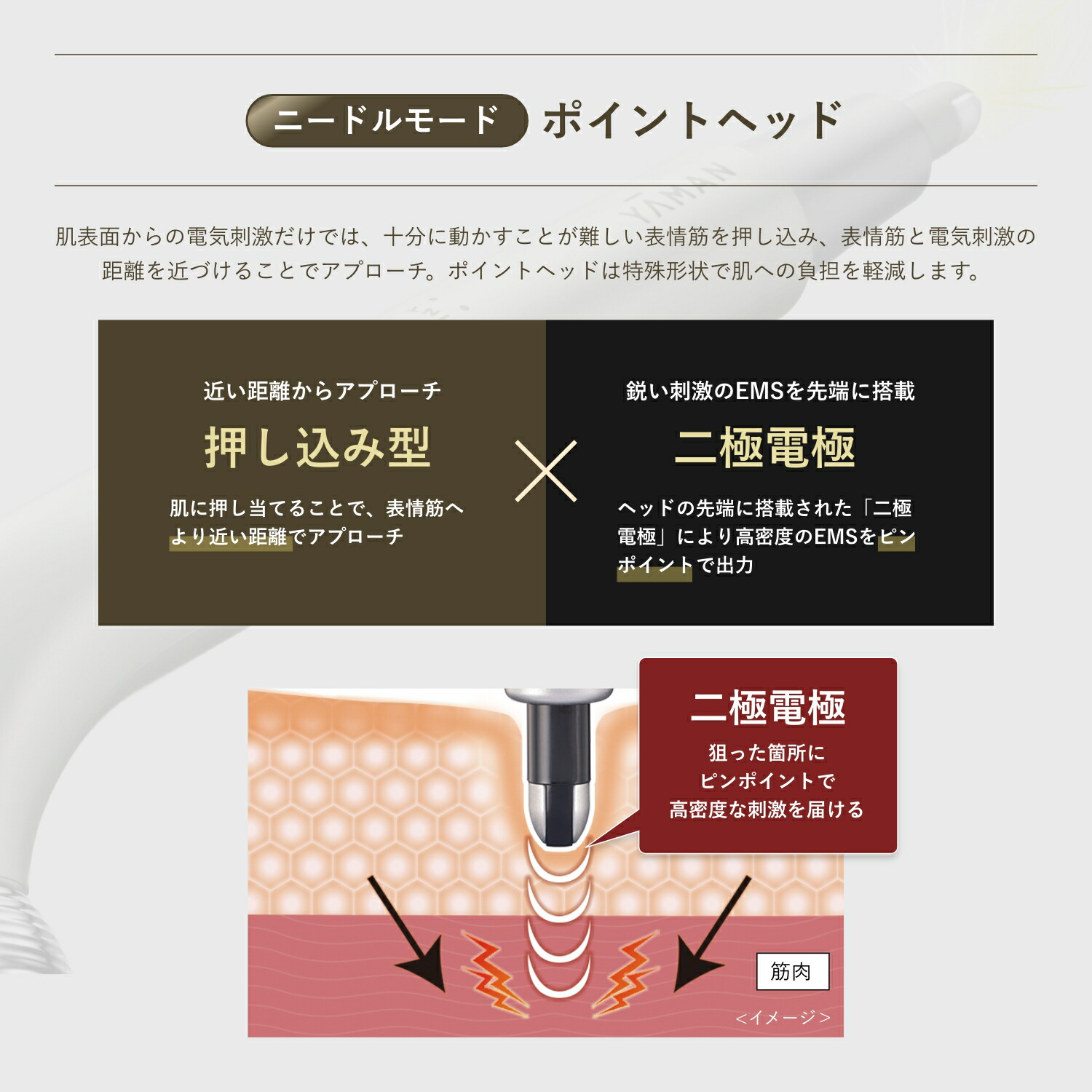 楽天市場】美顔 ポインター 美顔器 ローラー【ヤーマン公式】《WAVY