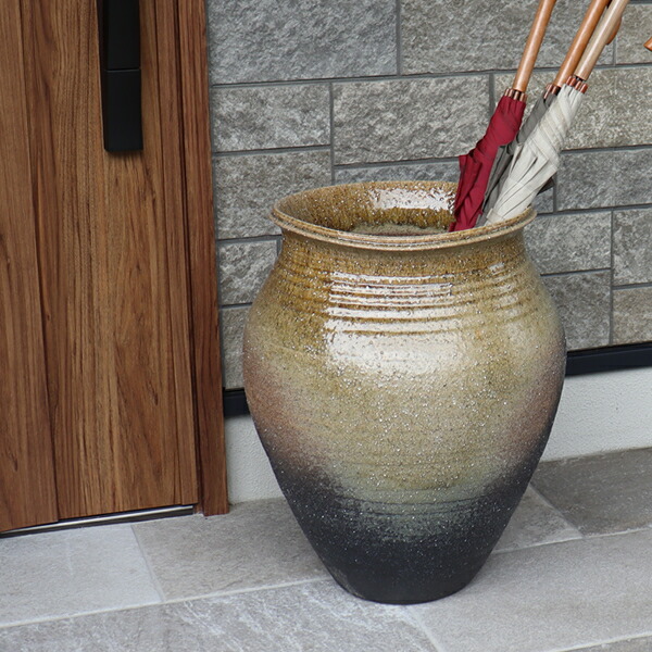 美品、信楽焼、置物、花瓶、傘立て、信楽焼の置物 楽天市場】信楽焼 傘