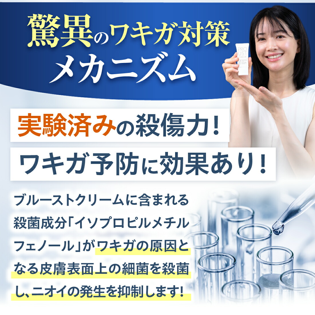 楽天市場】プルーストクリーム 公式 2024年国内売上No.1 ワキガ対策