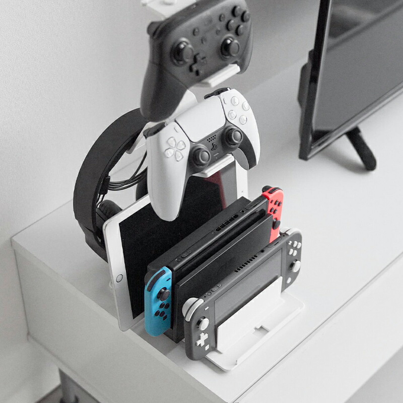 楽天市場】特典付き！ 【 山崎実業 仕切りが動くゲーム機