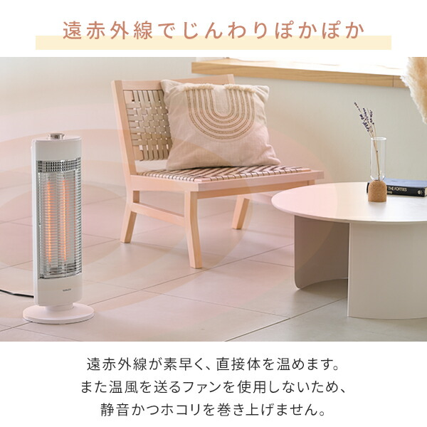 楽天市場】ヒーター 電気ストーブ カーボンヒーター おしゃれ 700W