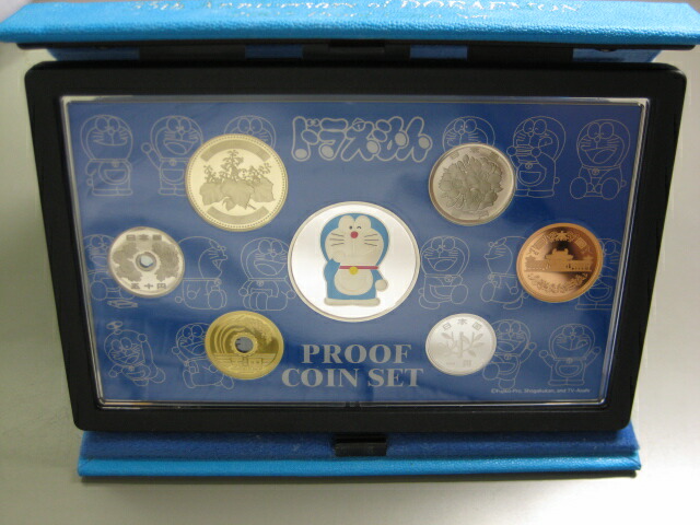 楽天市場】【 プルーフ 】 ドラえもん 誕生35周年 2005プルーフ貨幣