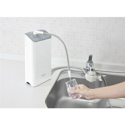 楽天市場】パナソニック TK-AS47-H アルカリイオン整水器 ライトグレー