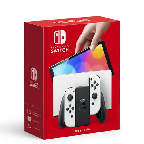 楽天市場】Nintendo Switch（有機ELモデル） Joy-Con(L)/(R) ホワイト