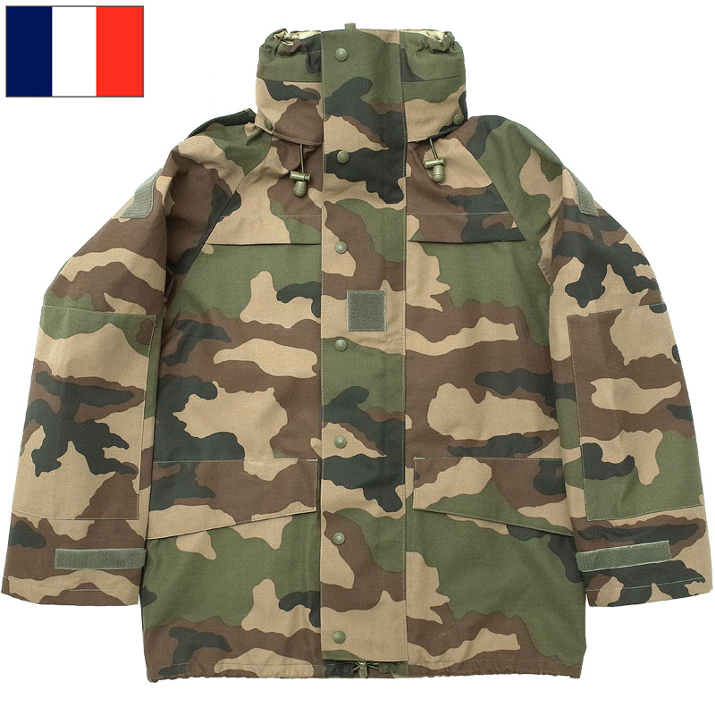 楽天市場】フランス軍 3レイヤー 防水 マイクロファイバーパーカー CCE