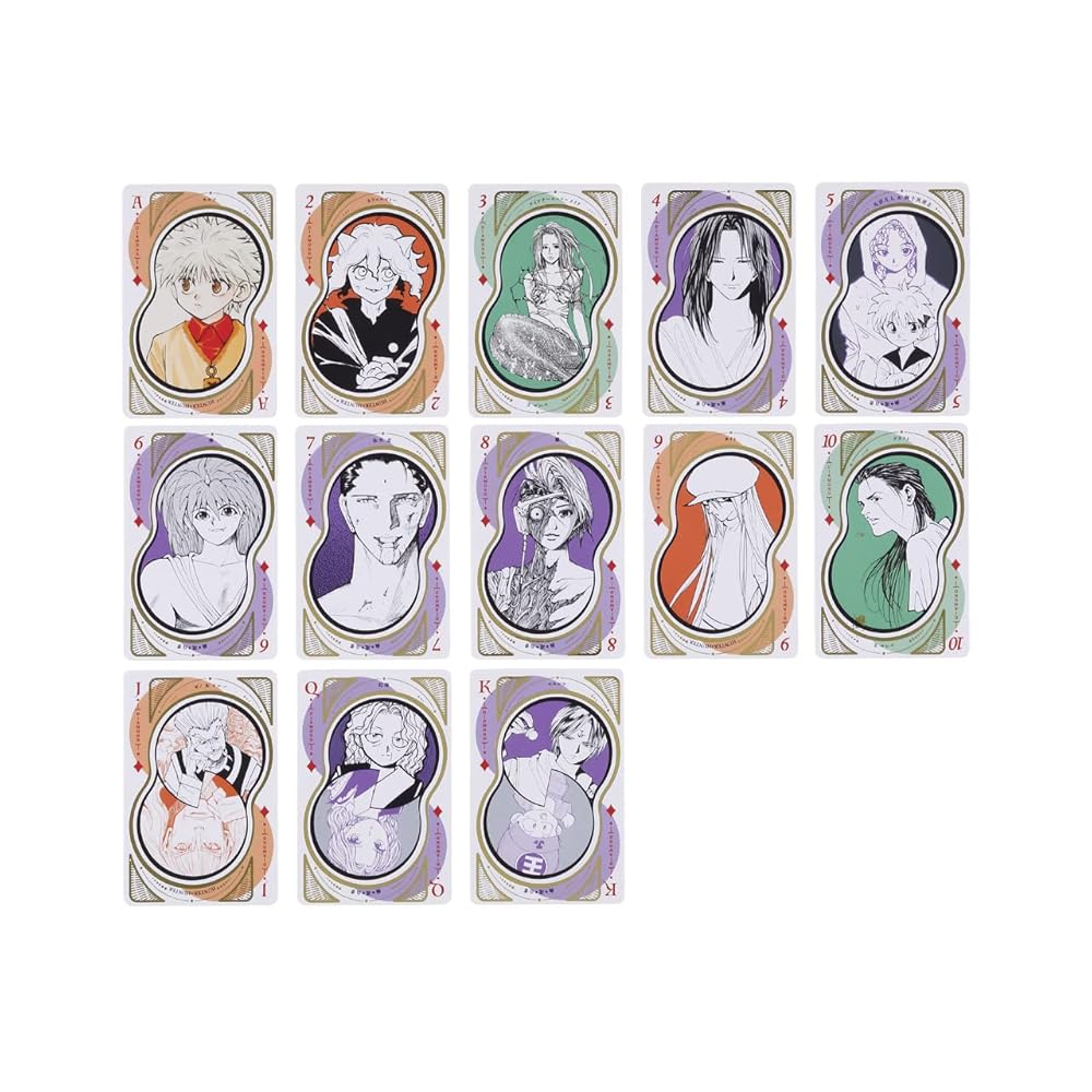 楽天市場】冨樫義博展 オールスター箔押しトランプ（箔押しBOX付き