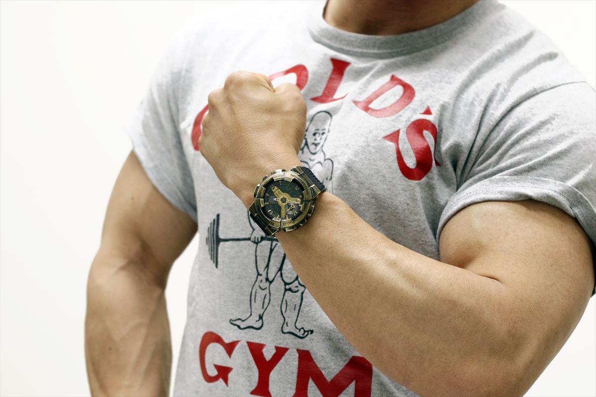 楽天市場】カシオ Gショック GM-110VG-1A9JR STEAMPUNK CASIO G-SHOCK