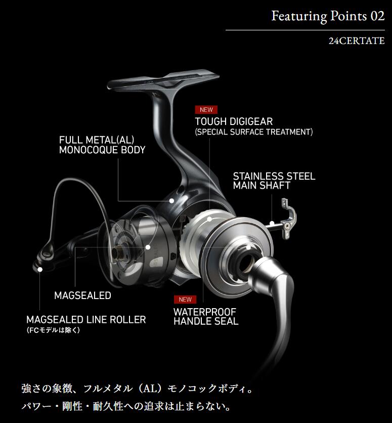 楽天市場】ダイワ/DAIWA 24セルテート LT3000-CH (スピニングリール
