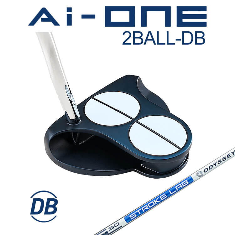楽天市場】オデッセイ AI-ONE 2-BALL DBパター STROKE LAB 90 スチール