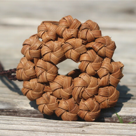 楽天市場】六角花 山葡萄籠 手作り ペンダント チャ—ム アクセサリー