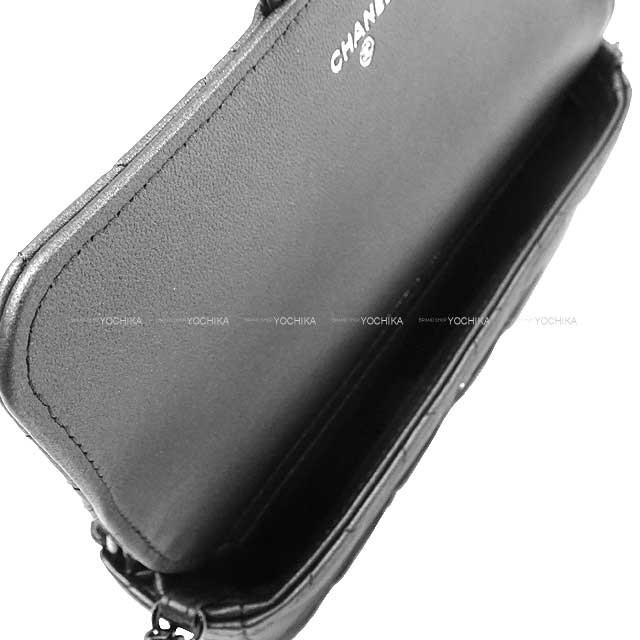 楽天市場】CHANEL シャネル フラップ フォンケース チェーンウォレット
