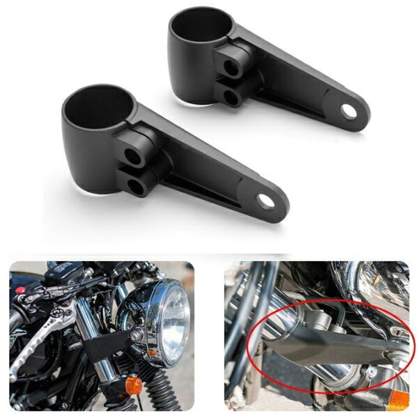 楽天市場】【 在庫限りの大特価 】 バイク ヘッドライトステー アルミ