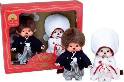 楽天市場】【送料無料!】 モンチッチ ぬいぐるみ 和装ウエディング
