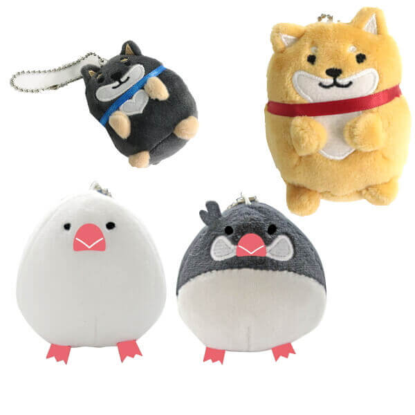 楽天市場】ストラップ もちふわ 柴犬 モチモチ しばたさん くろやなぎ
