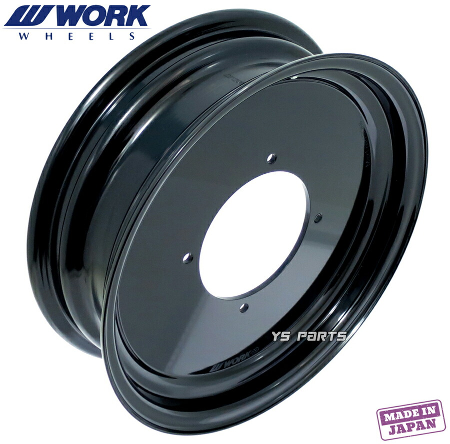 純正エイプ 50 100 フロントホイール KV7-3 純正黒12x2.50