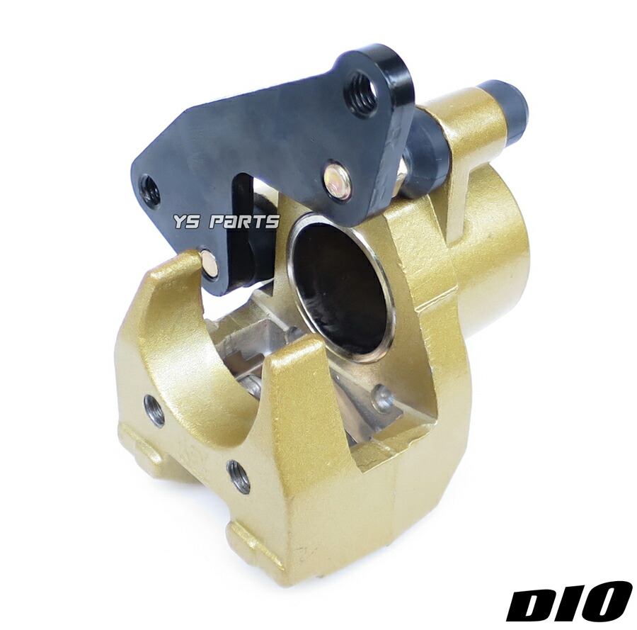 楽天市場】[専用ブレーキパッド付]純正交換型補修キャリパー金ライブ