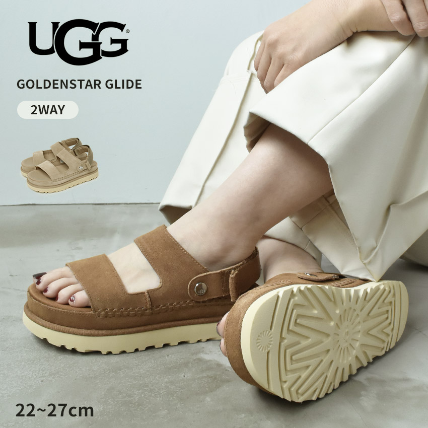 楽天市場】アグ ゴールデンスター グライド UGG サンダル レディース