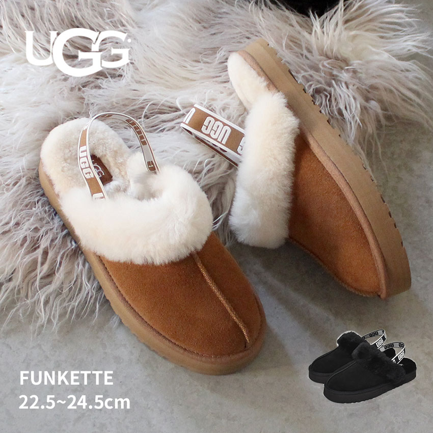 楽天市場】UGG アグ ファンケット ファーサンダル キッズ レディース