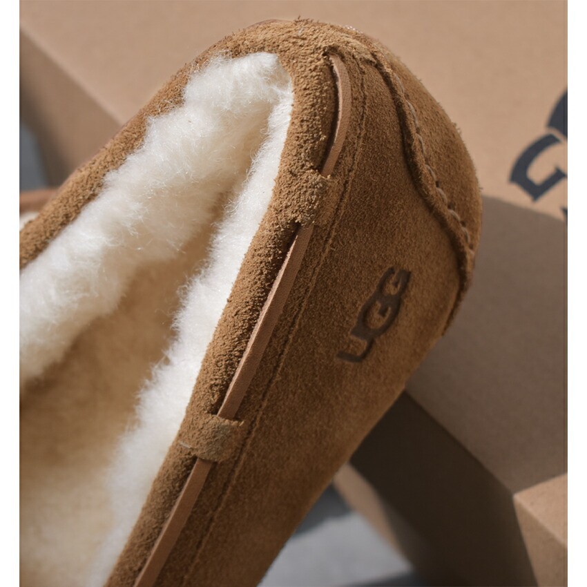 楽天市場】UGG アグ モカシン メンズ ファー ボア 靴 オルセン OLSEN