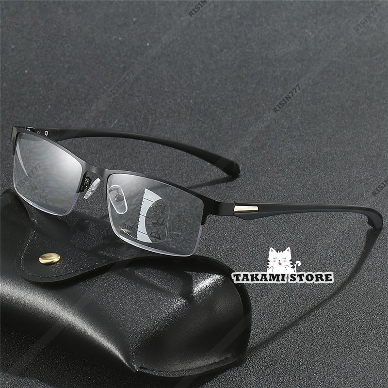 楽天市場】老眼鏡 自動にスマートズーム 多焦点 遠近両用 100-400