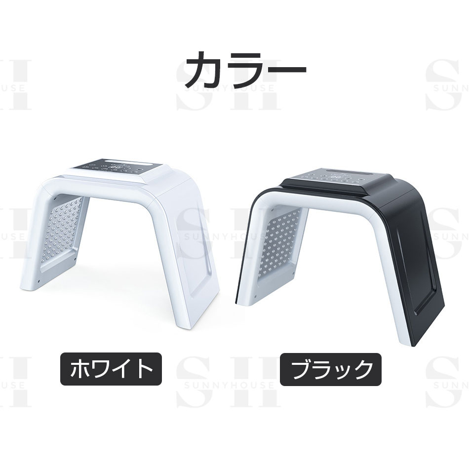 楽天市場】1台2役 LED美顔器 ナノ噴霧機能付き led 光 美容 美顔器 6色