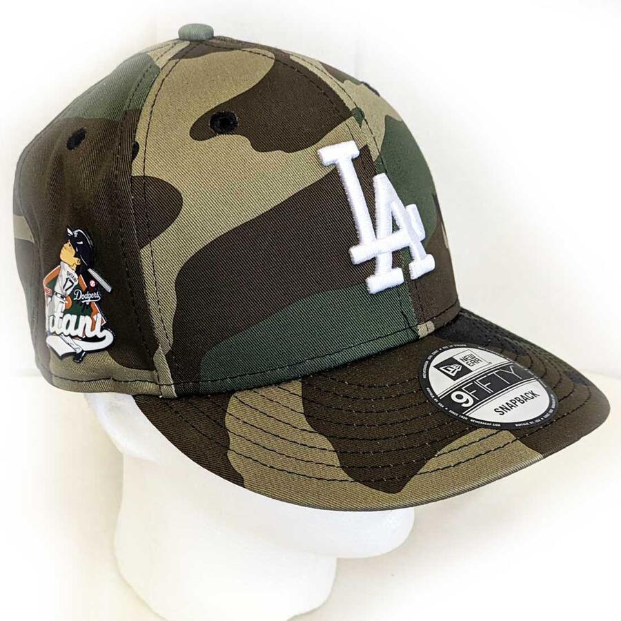 楽天市場】MLB公認 大谷翔平 ドジャース キャップ 【海外限定
