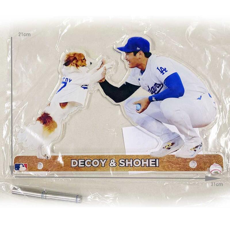 楽天市場】大谷翔平とデコピン MLBロサンゼルス・ドジャース アクリル