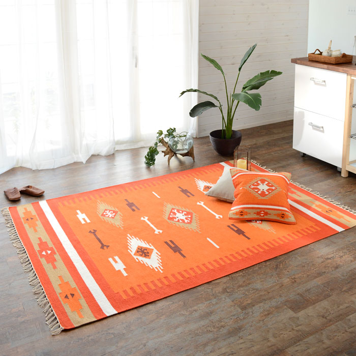 楽天市場】ラグ kilim 140 200の通販