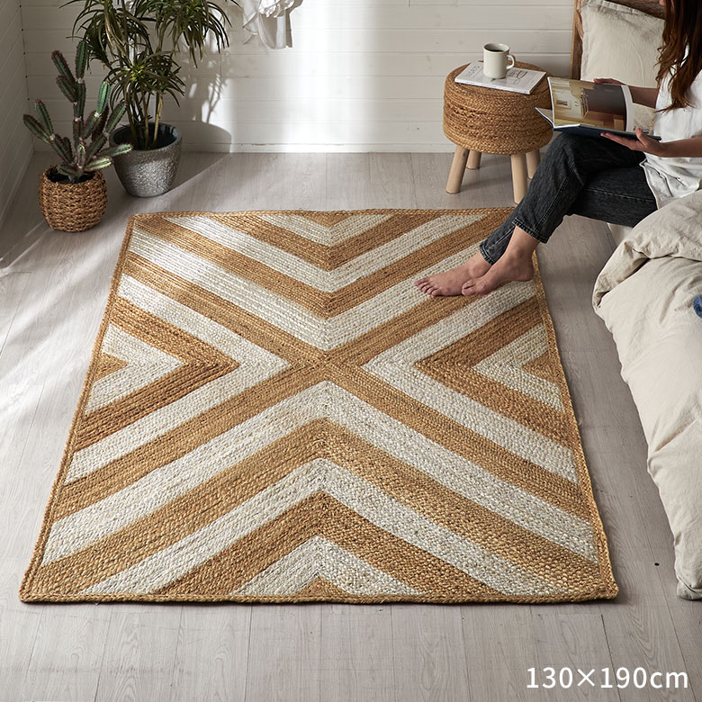 楽天市場】ラグ カーペット ジュートラグ 幅250cm 250×200 長方形 約 W