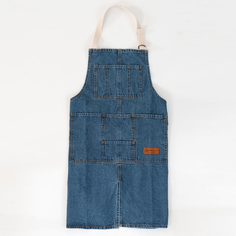 40's 40年代 ヴィンテージ インディゴ ストライプ ワークエプロン 40's