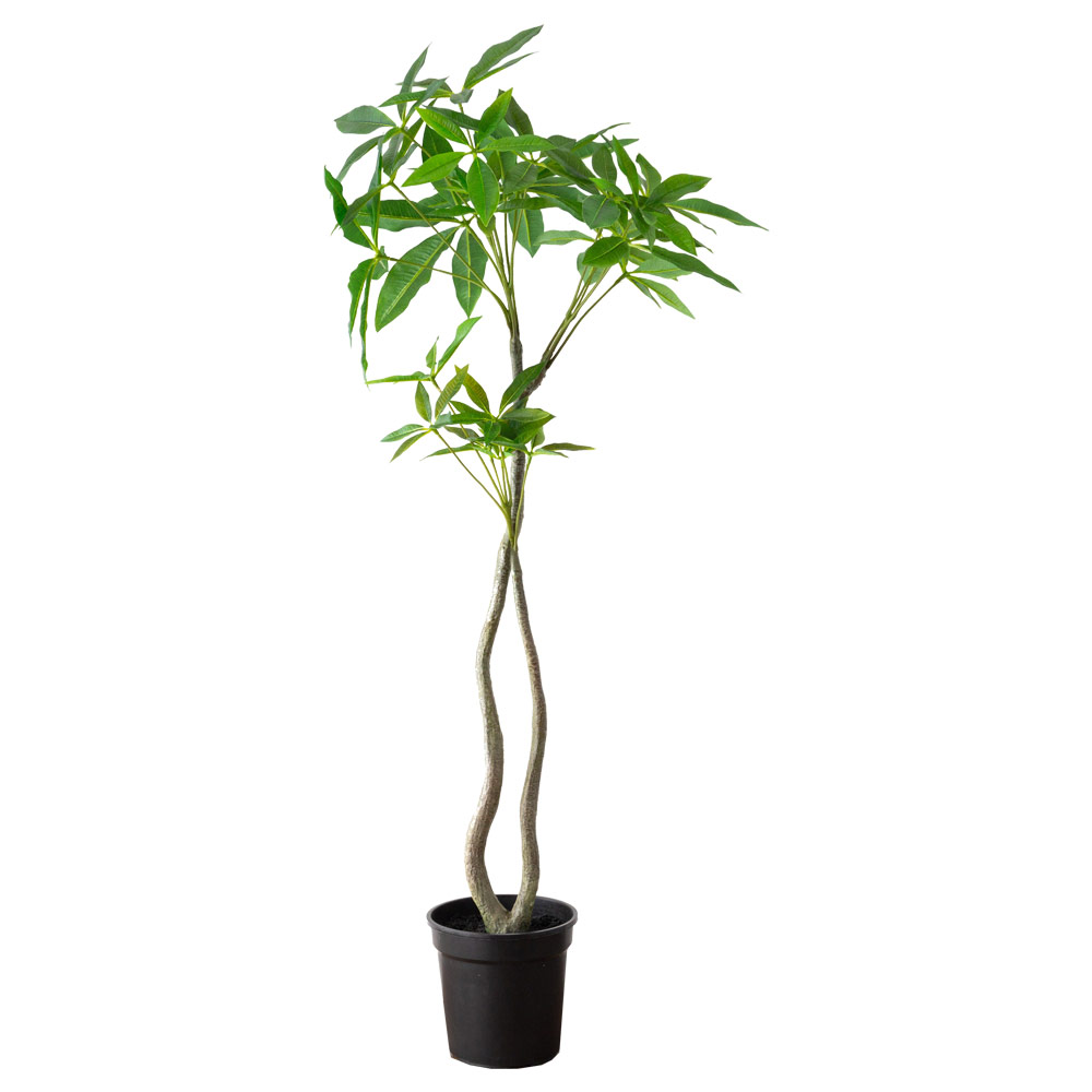 楽天市場】パキラ フェイクグリーン 高さ120cm 造花 観葉植物 フェイク