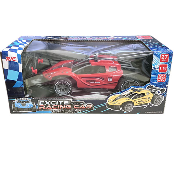 楽天市場】【ラジコン おもちゃ】RC 1:18 エキサイトレーシングカー