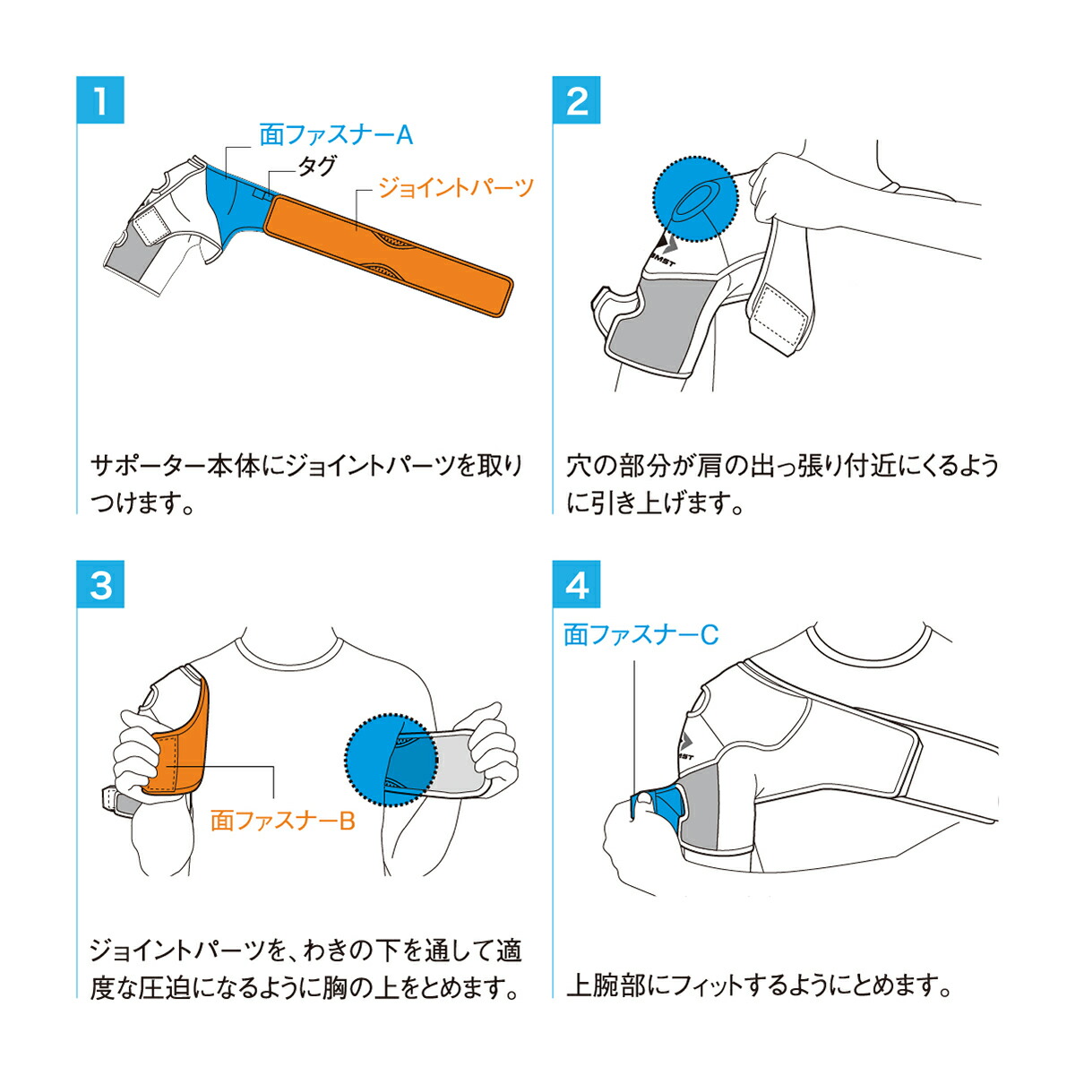 楽天市場】サイズ交換無料 肩サポーター ザムスト 肩トラブルに 薄型