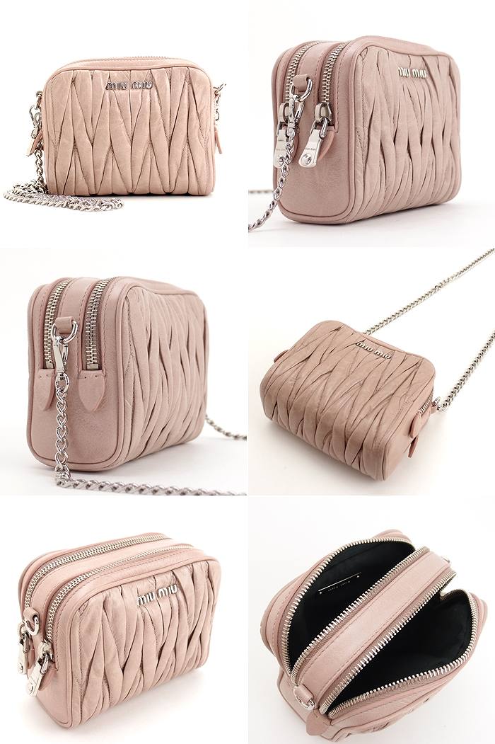 楽天市場】ミュウミュウ バッグ miumiu ショルダーバッグ ミュウミュウ