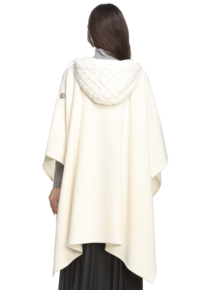 楽天市場】モンクレール ケープ MONCLER レディース ポンチョ