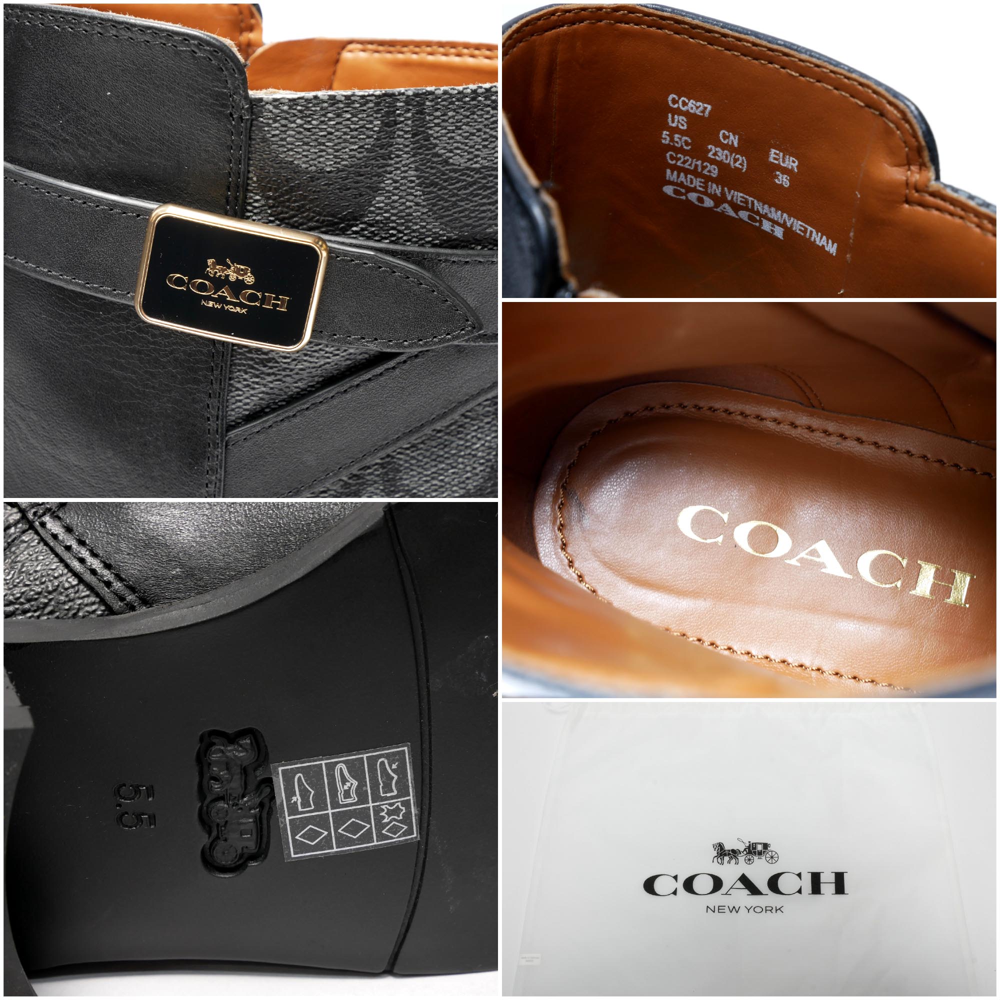 楽天市場】【中古】【非常に良い】 COACH コーチ シグネチャーライン