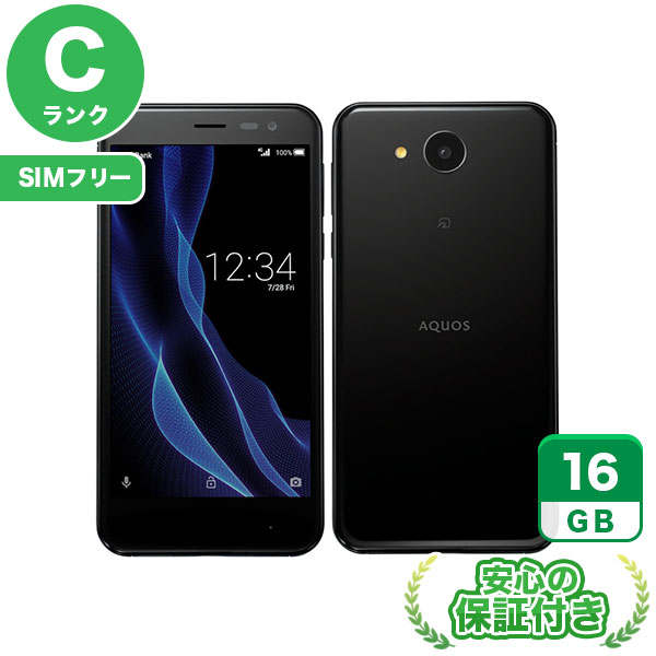 楽天市場】SIMフリー AQUOS ea 606SH ブラック16GB 本体[Cランク