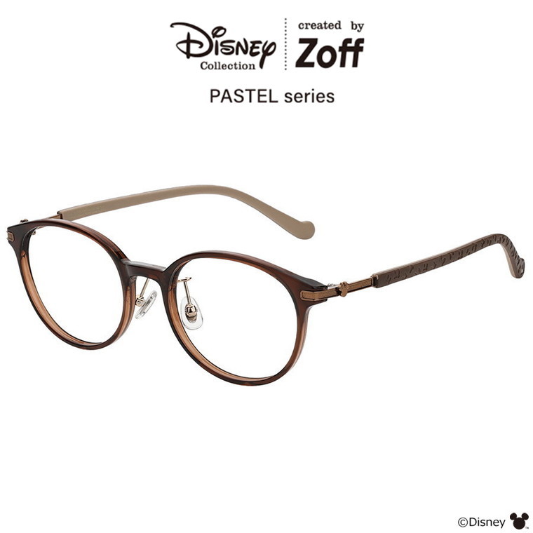 楽天市場】|ボストン型 メガネ（ブラウン） Disney Collection created