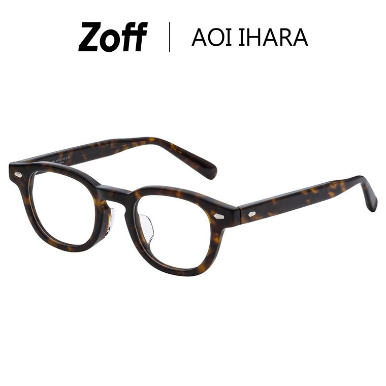 楽天市場】|ウェリントン型 めがね（ブラウン） Zoff AOI IHARA ゾフ
