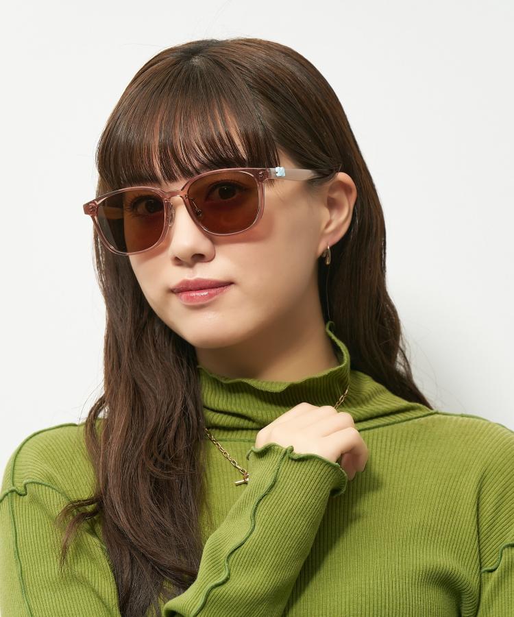 楽天市場】|ウェリントン型 サングラス(ピンク(クリア)) マイメロディ